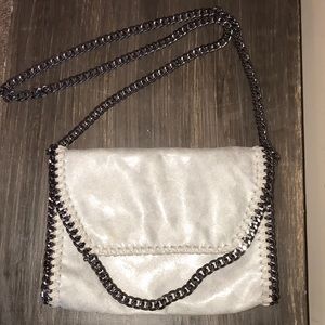 Off white cross body bag